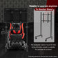 Zootopo Adjustable Racing Cockpit Red Seat Fit for Logitech, Thrustmaster,G923,G920,Wheel Shifter Pedals Not Included