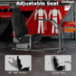 Zootopo Adjustable Racing Sim Cockpit with Red Seat Unobstructed Design for Both Legs Fit for Logitech/Thrustmaster G29 G923 G25 T80 T150 Racing Wheel Cockpit Not Include Steering Wheel,Pedals,Handbrake