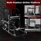 Zootopo 8040 Aluminum Profile Racing Sim Cockpit with Black Seat Fit Logitech G923 G920, Adjuatable Driving Simulator Cockpit Not Include Steering Wheel,Pedals,Handbrake