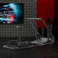 Zootopo Racing Simulator Cockpit Mountable Monitor Stand&Adjustable, Fits for Logitech/Thrustmaster/Fanatec G920 G923 G29&T80 T150, Frame Double Arm Reinforcement, No Steering Wheel,Pedal,Handbrake,Seat