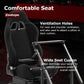 Zootopo Racing Simulator Cockpit with Black Seat Fit for Logitech G923/G29/G920, Thrustmaster, Fanatec,  Unlimited Adjustment,Not Included Shifter,Wheel,Pedals