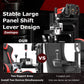 Zootopo 8040 Aluminum Profile Racing Sim Cockpit with Red Seat Fit Logitech G923 G920, Adjuatable Driving Simulator Cockpit Not Include Steering Wheel,Pedals,Handbrake