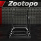 Zootopo 3060 Aluminum Profile Racing Simulator Cockpit, Infinitely Adjustable, Compatible with Thrustmaster/Fanatec/Logitech G29 steering wheels, specifically designed for the Sim Frame 3060 chassis. Does not include steering wheel, pedals, or handbrake
