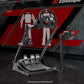 Zootopo Racing Steering Wheel Stand, Foldable Dual Shift Levers, Fit for Logitech G920/Thrustmaster/PXN, Multi-level Adjustable, Easy Storage, Install Cockpit, No Handbrake, Pedal and Steering Wheel
