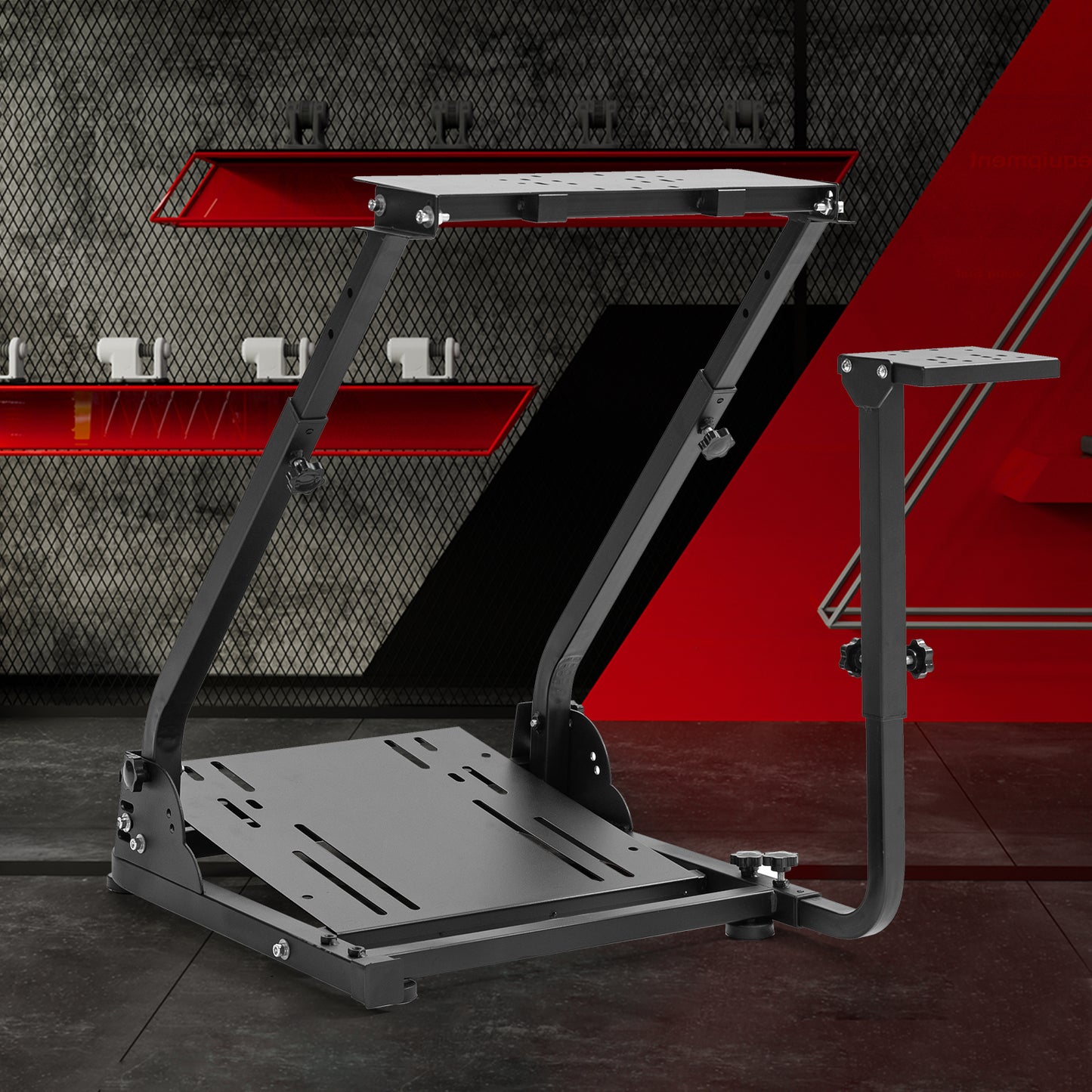 Zootopo  G920 Racing Wheel Stand Shifter Mount Pro Fit for Logitech G25 G27 G29 G923 Tilt-Adjustable Racing Simulator Steering wheel Stand ,wheel and Pedals NOT Included