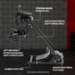 Zootopo Racing Wheel Stand with Gear Shifter and Pedal Mount, Fit for Logitech G25 G27 G29/Thrustmaster T150 T248,  Multi-position Adjustable Racing Cockpit with Easy Storage, Not Include Steering Wheel, Pedal and Handbrake