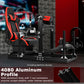 Zootopo 8040 Aluminum Profile Racing Sim Cockpit with Red Seat Fit Logitech G923 G920, Adjuatable Driving Simulator Cockpit Not Include Steering Wheel,Pedals,Handbrake
