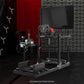 Zootopo Racing Simulator Cockpit with Monitor Mount, crafted from 3060 Aluminum Profile, Fit for Thrustmaster/Fanatec/Logitech G29 GPro, Unlimited Adjustment,Not Include Steering Wheel,Pedals,Handbrake