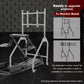 Zootopo Flight Racing Simulator Stand Fit for Fanatec/Moza/Logitech X52 PRO/Thrustmaster A10,T.16000M FCS Adjustable Versatile,No Joystick,Handbrake,Shifter,Pedals,Steering Wheel,TV Mount,Seat