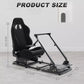 Hottoby Upgrade Racing Simulator Cockpit Stand with Seat Fits Logitech G29 G920