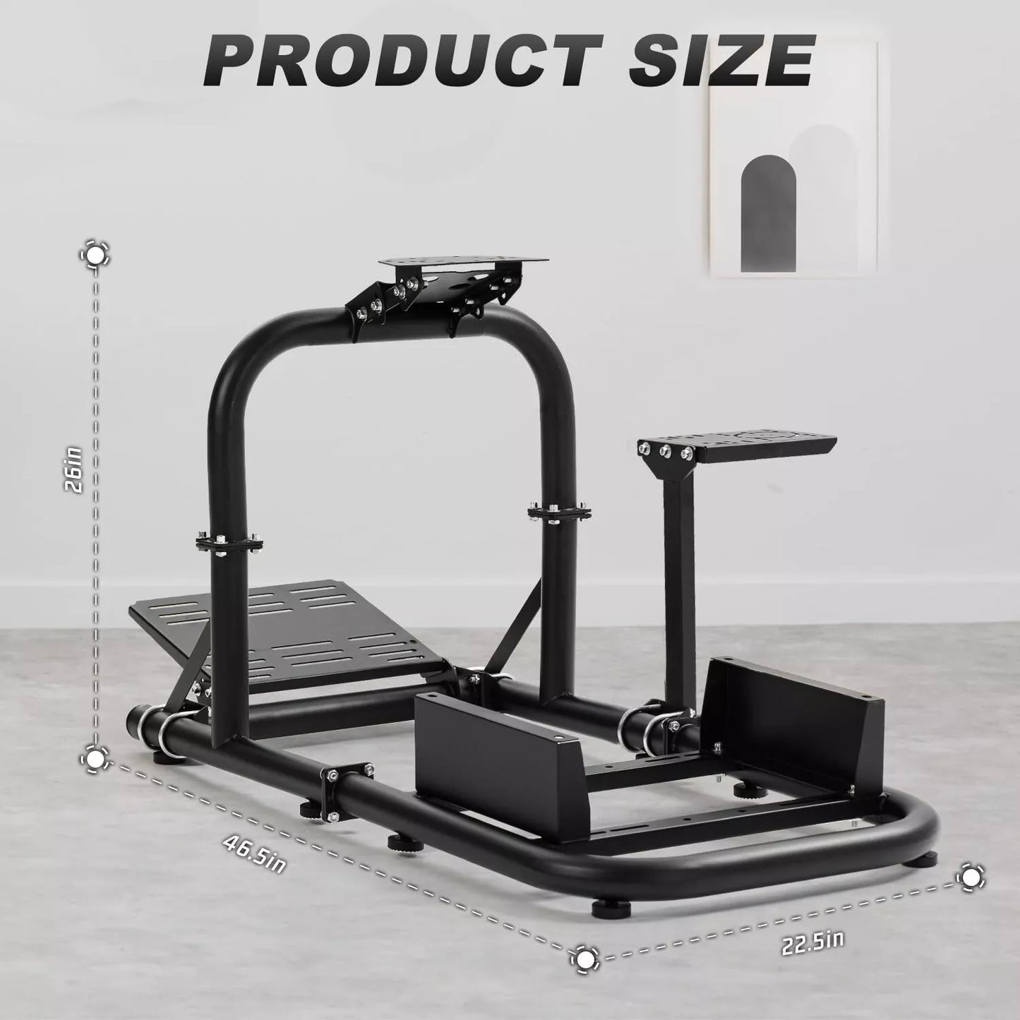 Hottoby G29 Racing Sim Cockpit Stable Fit Logitech G920 G923Thrustmaster Fanatec