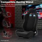 Zootopo Racing Seat with Adjustable Slide Adapt Racing Wheel Stand for Logitech G25 G27 G29 G920 Thrustmaster T80 T150 T300 T500 T300RS T500RS T-GT Racing Wheel Shifter and Pedals