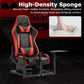 Zootopo Flight Simulator Cockpit with Red Seat Fit for Logitech X52 PRO,X56, Thrustmaster T16000M,HotasWarthing Flight Stick,Unlimited Adjustment,Not Include Steering Wheel,Pedals,Handbrake and Joystick