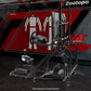 Zootopo Adjustable Racing Sim Cockpit with Monitor Stand Unobstructed Design for Both Legs Fit for Logitech/Thrustmaster G29 G923 G25 T80 T150 Racing Wheel Cockpit Not Include Steering Wheel,Pedals,Handbrake