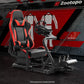 Zootopo Adjustable Racing Cockpit Red Seat Fit for Logitech, Thrustmaster,G923,G920,Wheel Shifter Pedals Not Included