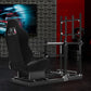 Zootopo 3060 Aluminum Profile Racing Simulator Cockpit with Monitor Mount, Fit for Thrustmaster/Fanatec/Logitech G29 , Adjustable Driving Simulator cockpit, Does Not Include Steering Wheel, Pedals, or Handbrake