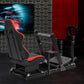 Zootopo 8040 Aluminum Profile Racing Simulaor Cockpit Simulator with Red Seat Fit for Logitech/Thrustmaster/Fanatec/Moza G920,G923 Professional&Expandability,F1 Truck,No Handbrake,Pedals,Steering Wheel