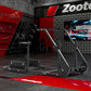 Zootopo Racing Simulator Cockpit Mountable Monitor Stand&Adjustable, Fits for Logitech/Thrustmaster/Fanatec G920 G923 G29&T80 T150, Frame Double Arm Reinforcement, No Steering Wheel,Pedal,Handbrake,Seat