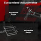 Zootopo Flight and Racing Wheel Stand Proprietary Accessories Fit for Chair Mount Compatible with Logitech/Thrustmaster/PXN/MOZA G27 G29 G920 G923 T248 T300RS GT R5,without Pedal