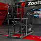 Zootopo 3060 Aluminum Profile Racing Simulator Cockpit with Monitor Mount, Fit for Thrustmaster/Fanatec/Logitech G29 , Adjustable Driving Simulator cockpit, Does Not Include Steering Wheel, Pedals, or Handbrake