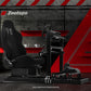 Zootopo 3060Aluminum Profile Racing Simulator Cockpit with Seat, Supports Adjustment, Compatible with Thrustmaster/Fanatec/Logitech G29 Steering Wheels,and designed  for the Sim Frame 3060 Chassis,Does Not Include Steering Wheel, Pedals, or Handbrake