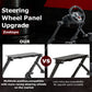 Zootopo Racing Wheel Stand Fit for Logitech G25 G27 G29 G920,Unlimited Adjustment,Foldable Racing Simulator Cockpit Frame,Not Included Shifter,Wheel,Pedals