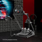 Zootopo Racing Steering Wheel Stand, Foldable Dual Shift Levers, Fit for Logitech G920/Thrustmaster/PXN, Multi-level Adjustable, Easy Storage, Install Cockpit, No Handbrake, Pedal and Steering Wheel