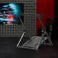 Zootopo Foldable Racing Wheel Stand Adjustable Sim Racing Cockpit Compatible with Logitech/ Thrustmaster/Fanatec/PXN/Moza R5 R9 G29 G920 G923 T248 T300RS GT T500 Sturdy Gaming Stand,Space-Saving Design , Wheel and Pedals Not Included