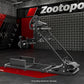 Zootopo Flight Racing Simulator Stand Fit for Fanatec/Moza/Logitech X52 PRO/Thrustmaster A10,T.16000M FCS Adjustable Versatile,No Joystick,Handbrake,Shifter,Pedals,Steering Wheel,TV Mount,Seat